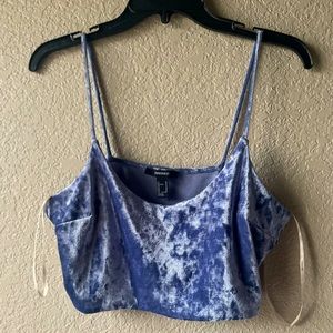 Forever 21 - Shimmery Periwinkle Top - Brand New!